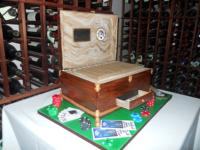 humidor grooms cake