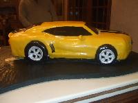 Camaro Cake, Car Cake