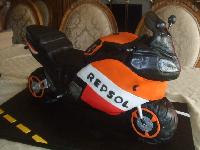 Motorcycle Cake